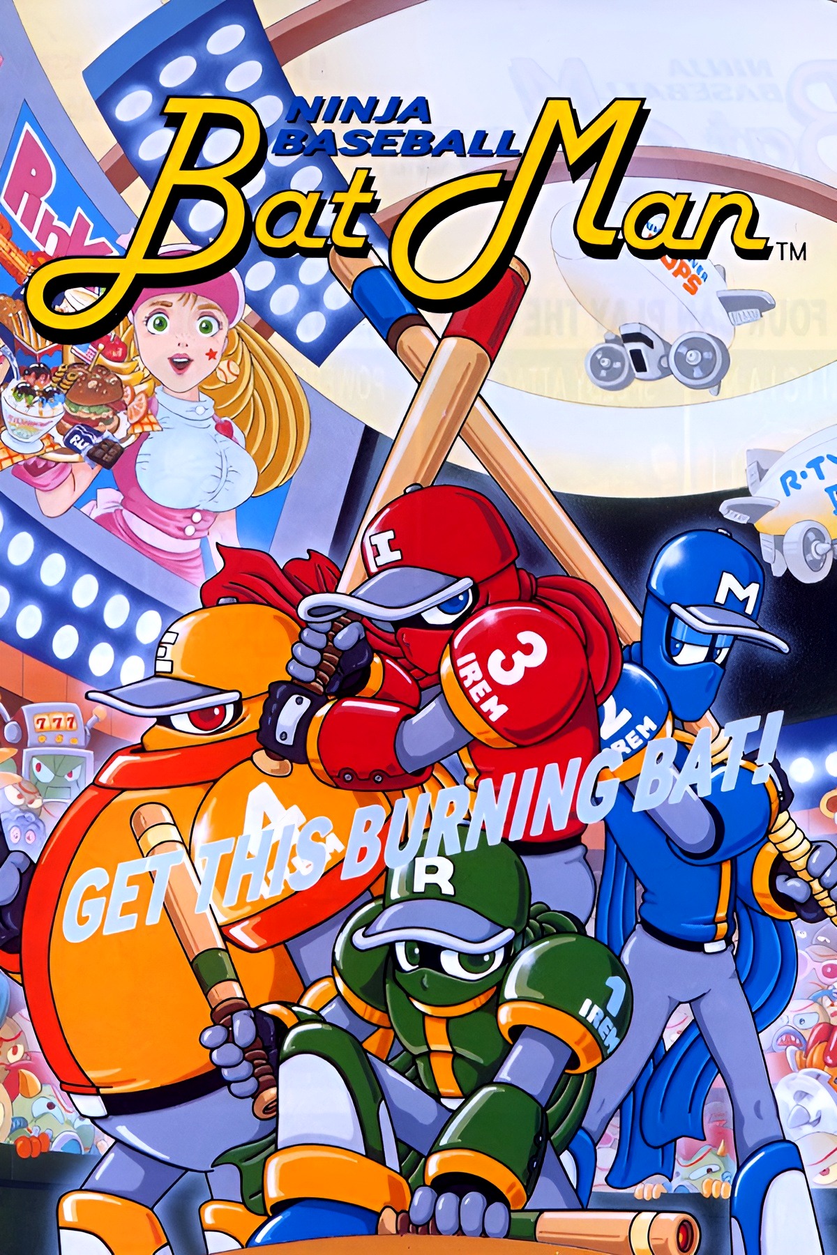 Ninja Baseball Bat Man